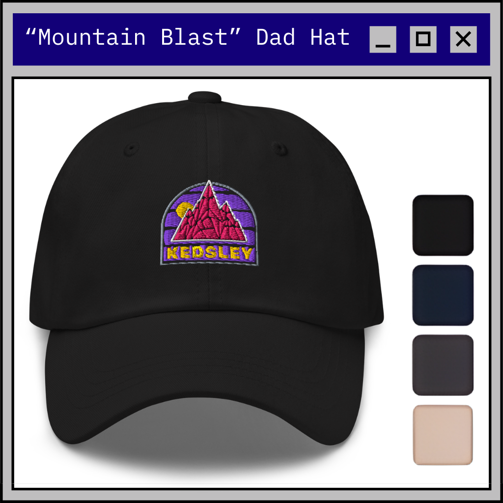 "Mountain Blast" Dad Hat