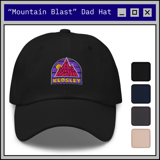 "Mountain Blast" Dad Hat