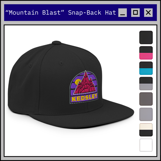 "Mountain Blast" Snap-Back Hat